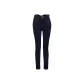Warm Yirong Nine-Quarter Pants-Extra Dark Denim Blue