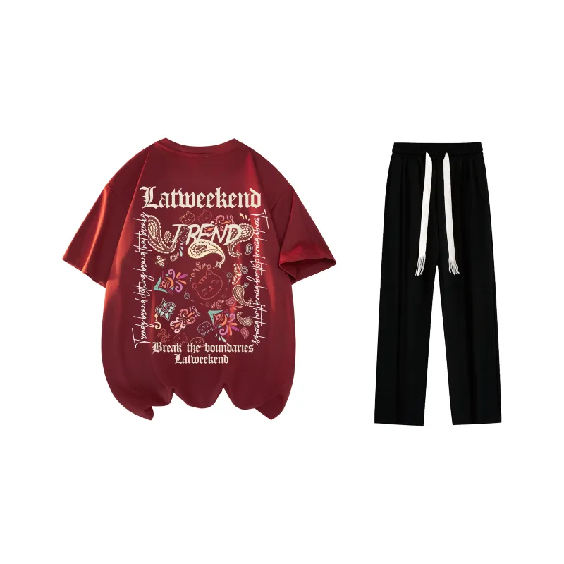LA'T.WEEKEND Casual Sportswear Unisex-14