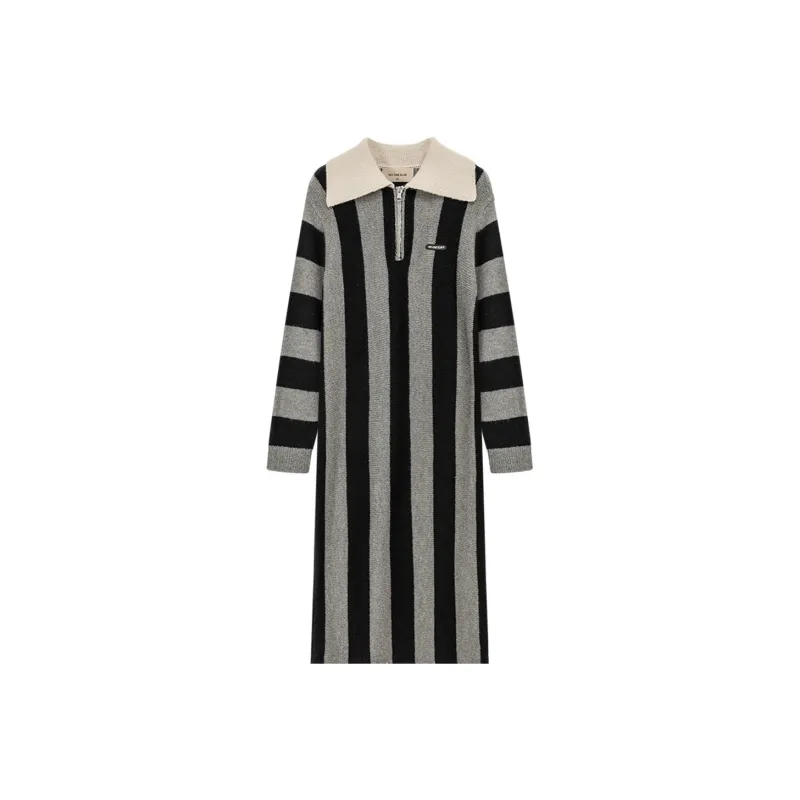 NO ONE ELSE Long Sleeved Dresses Women's Gray-0