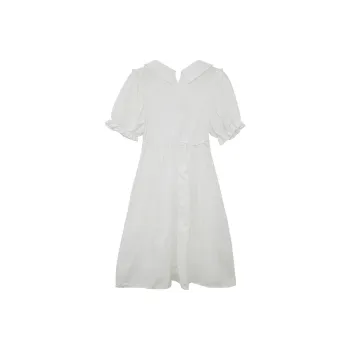 JOSR Short Sleeved Dresses Women's White
