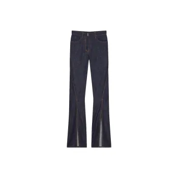 Givenchy High Waisted Boot Cut Jeans