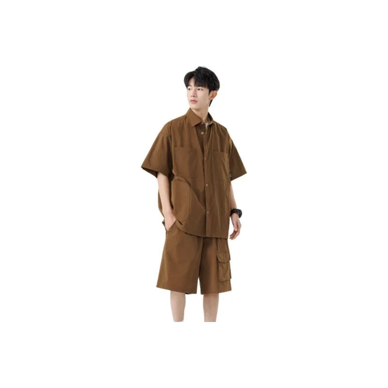 Anyveiw Shirt Matching Set Unisex-14