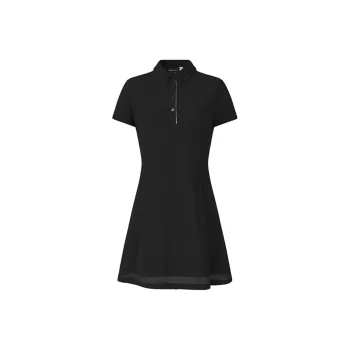 FILA Golf Series Short Sleeved Dress Women's Pitch Black BK
