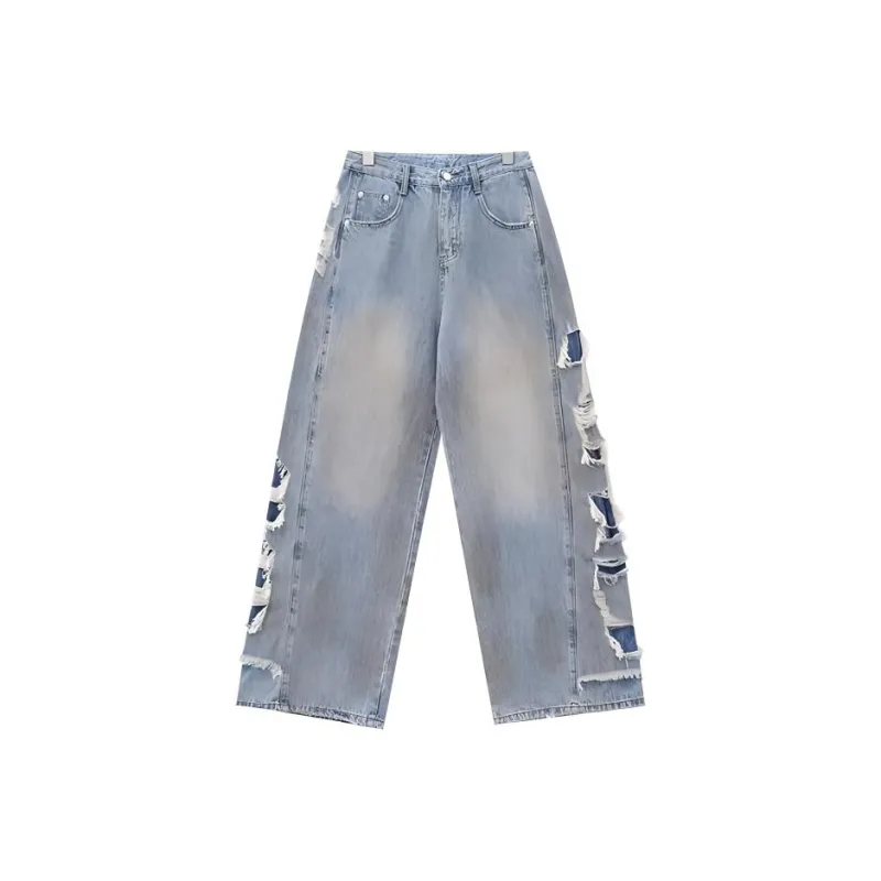 Ordifen Jeans Unisex Light Blue-0