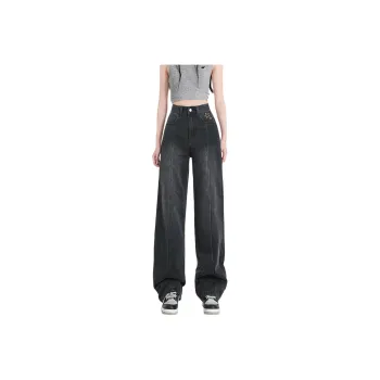 Weixi Jeans Women's Black Gray Color