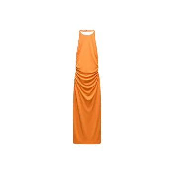 ZARA Slip Dresses Women's Orange