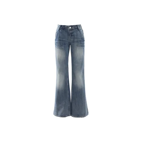 Vine Color Jeans Women's Vintage Blue
