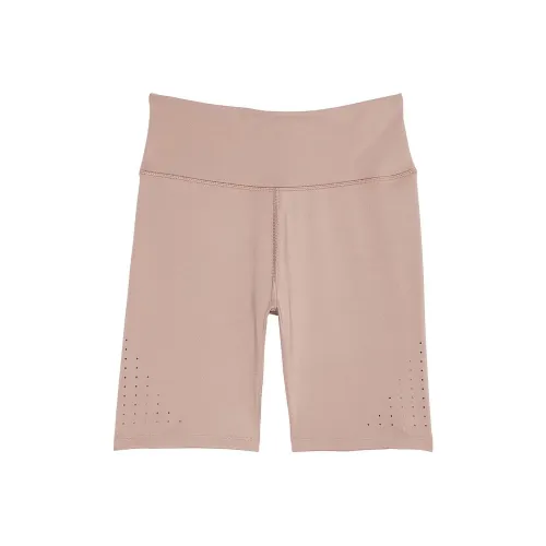 Victoria's Secret VS Essential High-Rise Pocket 7' Bike Shorts/Bare Taupe Casual Shorts Women's Brown