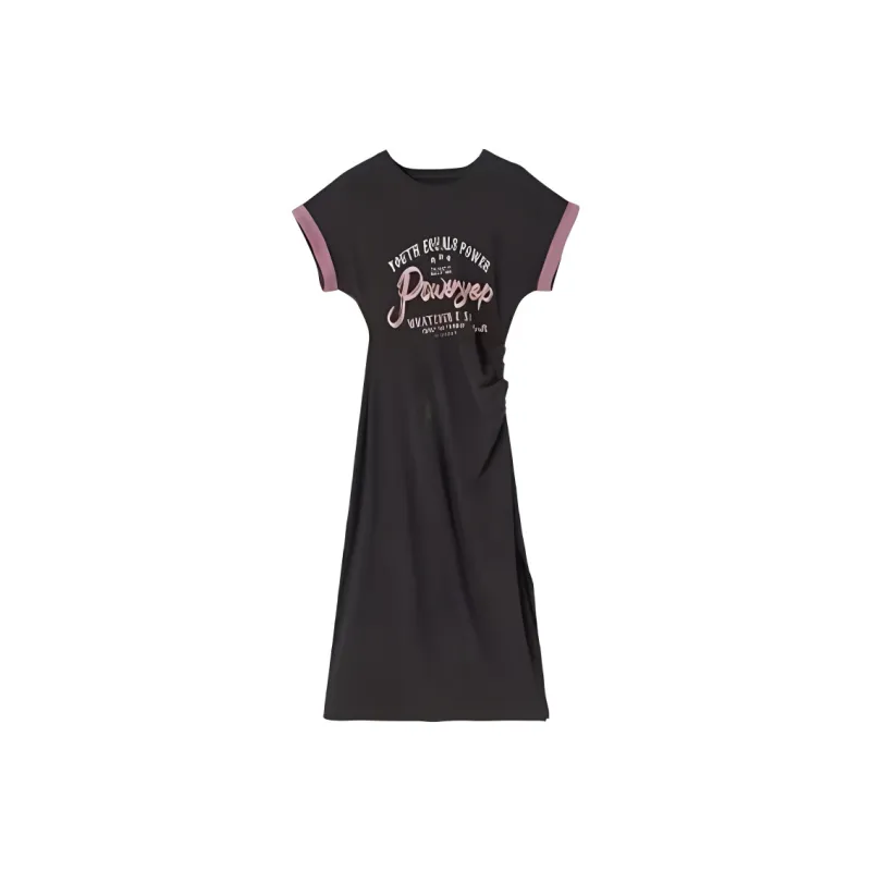 KEAB Short Sleeved Dress Women's Gray-0