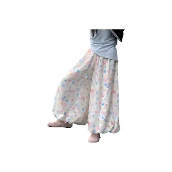 Flowers In Water Casual Pants Women's