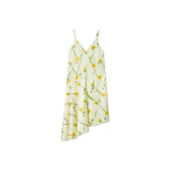 Burberry Dandelion print Silk Satin Minidress