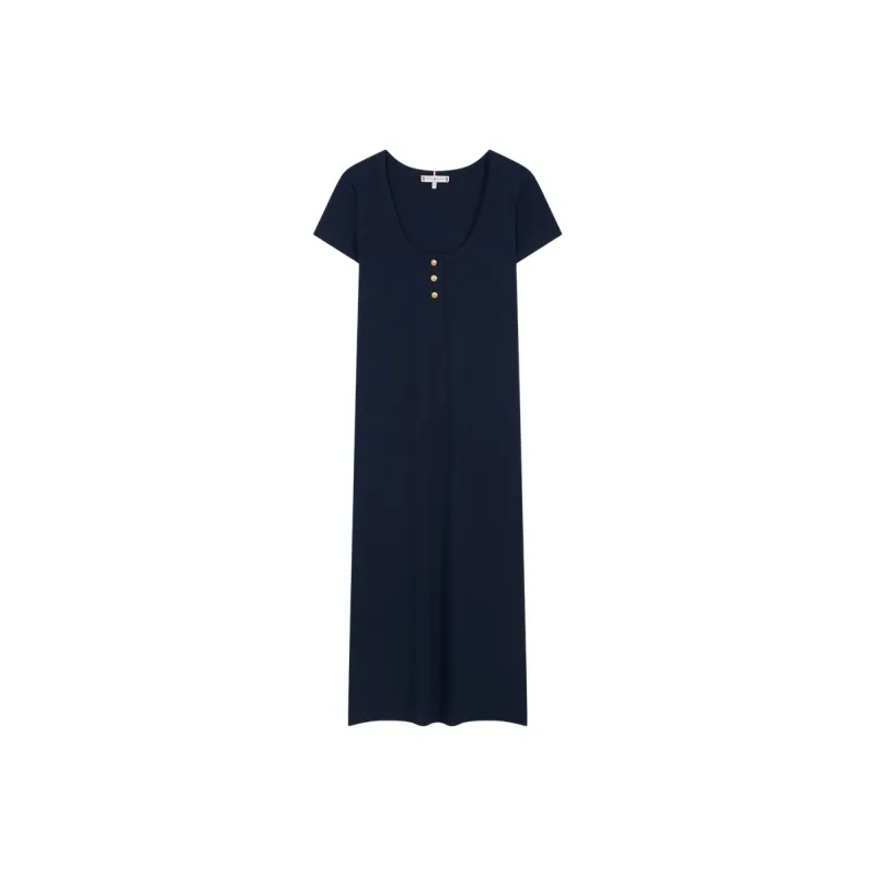 Tommy Hilfiger Cotton Midi Dress-2