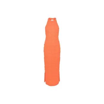 NANUSHKA SS24 Sleeveless Dress Women's Sunset Orange