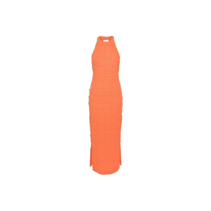 NANUSHKA SS24 Sleeveless Dress Women's Sunset Orange-0