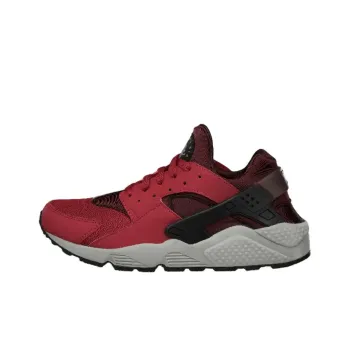 Nike Air Huarache Anti Slip Wear Resistant Low Top Running Shoes Men's Red