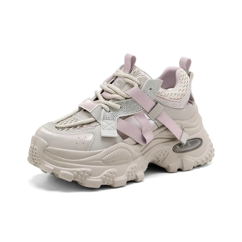C°BANNER Low Top Chunky Sneakers Women's-1