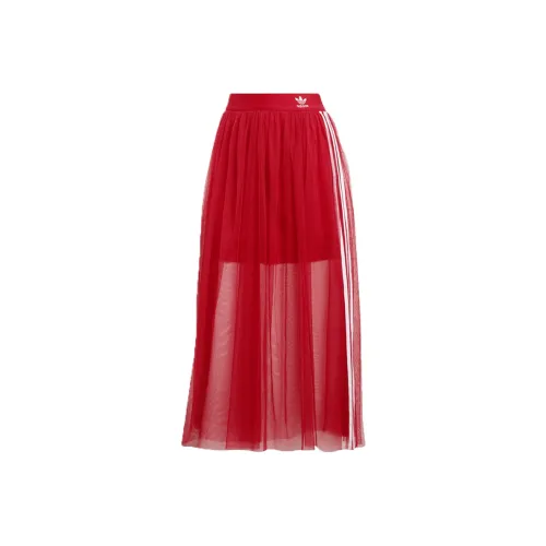 adidas originals Layered Tulle Skirt 'Energy Pink'