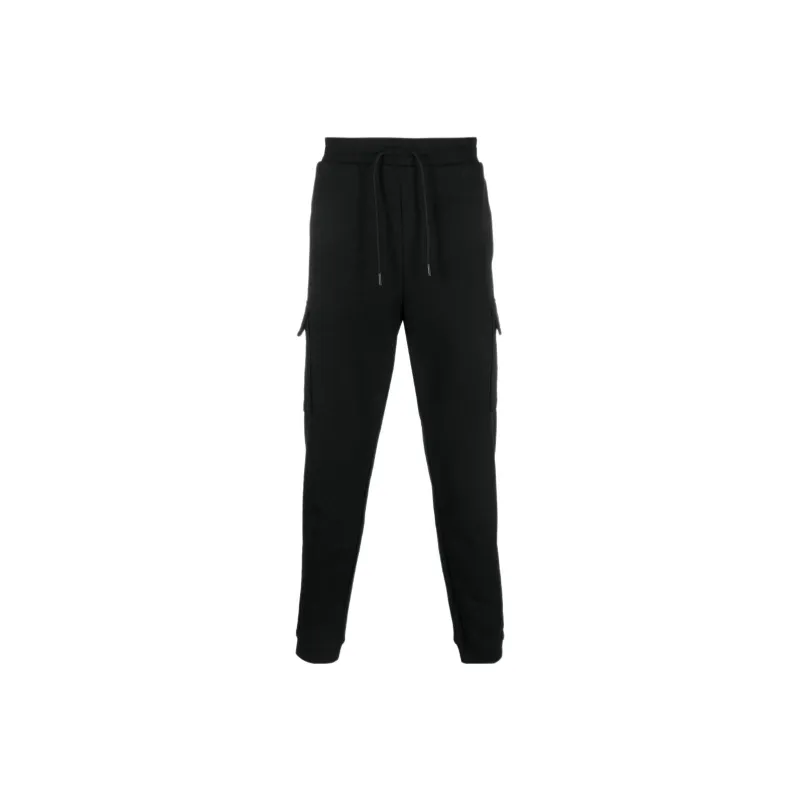 EMPORIO ARMANI EA7 Knitted Sweatpants Men's Black-0