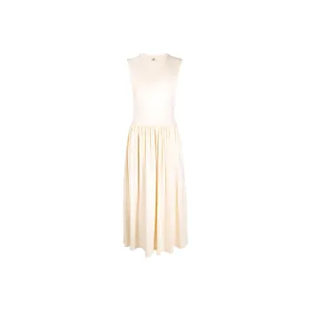 TOTEME Sleeveless Flared Midi Dress