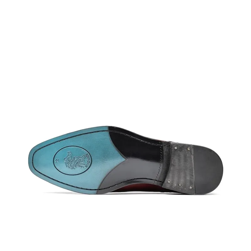 Bansley Dress Shoes Men Low Top-4