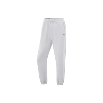 LiNing Fitness Series Knitted Sports Pants Women's Calm Gray
