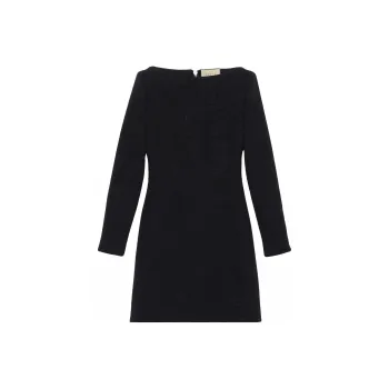 GUCCI Glittered Tweed Dress