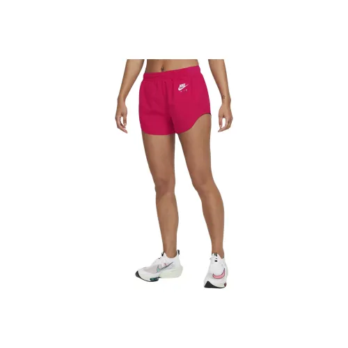 nike update Dri-Fit Brief-Lined Running Shorts Casual Shorts Women's Red Plum
