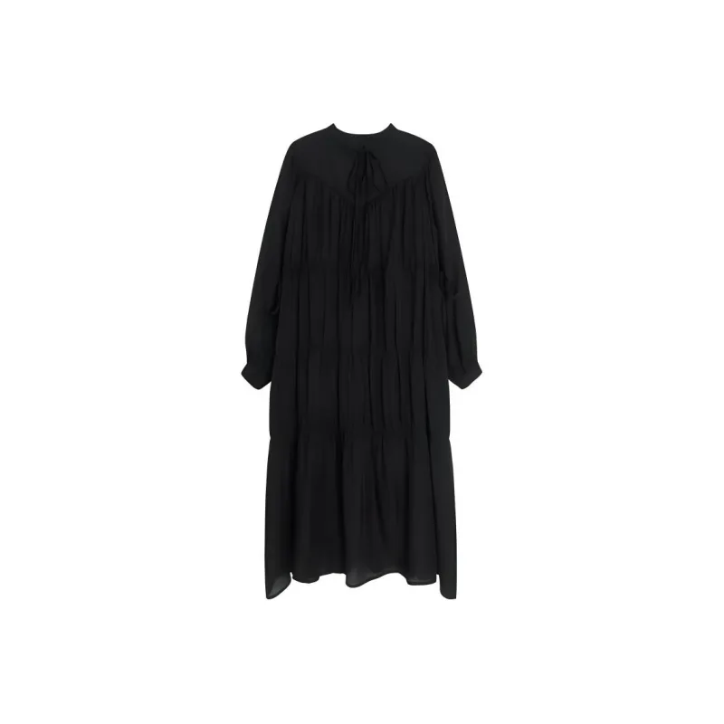 Boutique By Babymoon Long Sleeved Dresses Women's Black-0