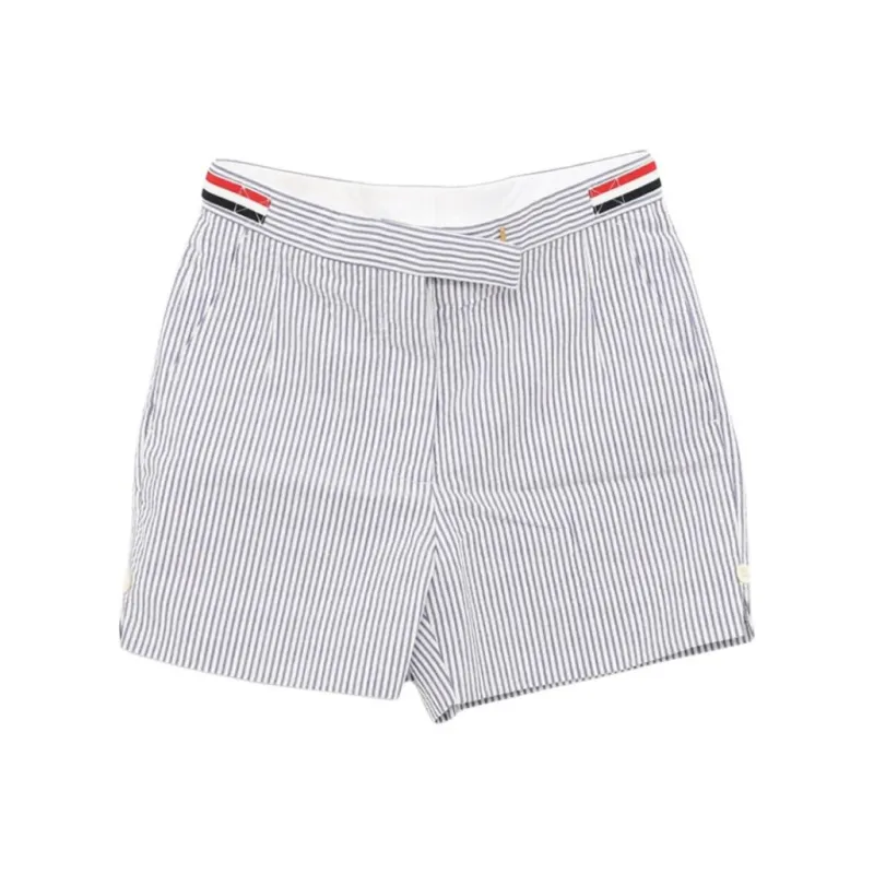 THOM BROWNE· Casual Shorts Women's Marine Blue-0