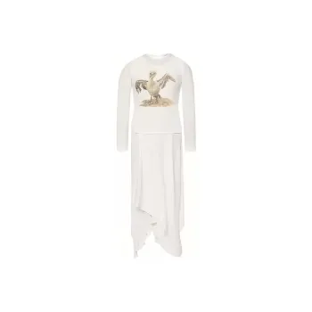 LOEWE Long-Sleeved Dresses Women's White