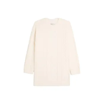 Hollister Long-Sleeved Dresses Women's Ecru