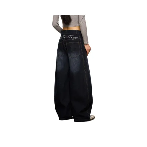 Aaisup Denim Pants Womens Blue