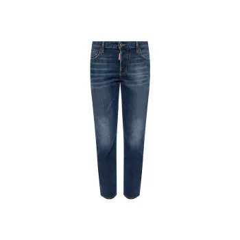DSQUARED 2 Mid Rise Cropped Jeans