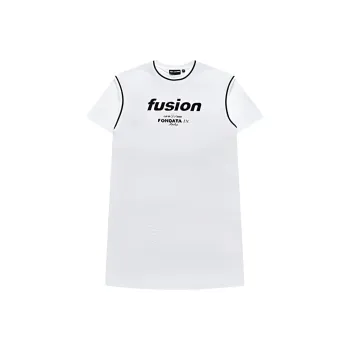 FILA FUSION SS24 Short Sleeved Dresses Women's Standard White