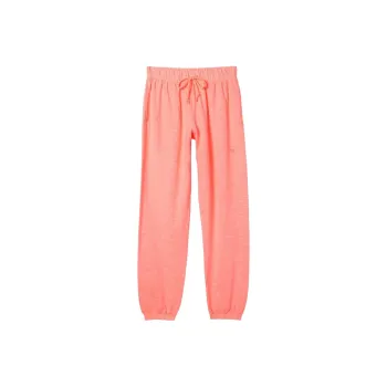 Victoria's Secret PINK Knitted Sports Pants Women's Coral Red