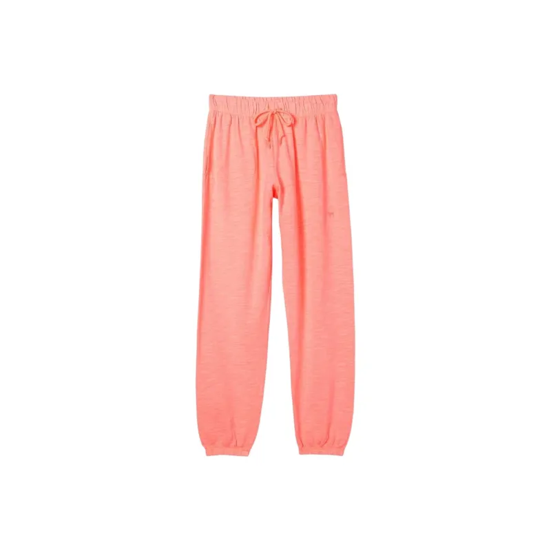 Victoria's Secret PINK Knitted Sports Pants Women's Coral Red-0