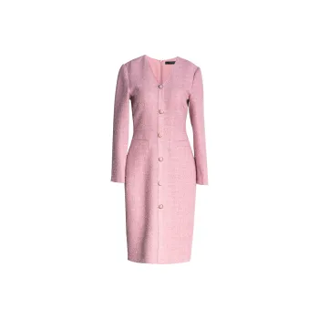 ROEYSHOUSE Long-Sleeved Dresses Women's Pink