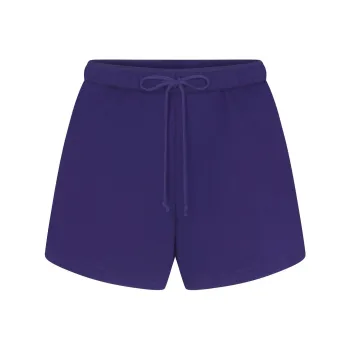 SKIMS COTTON FLEECE CLASSIC SHORT Casual Shorts Women's CONCORD/Concord Purple