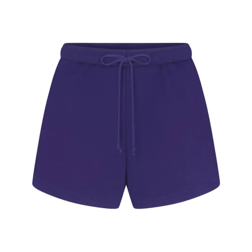 SKIMS COTTON FLEECE CLASSIC SHORT Casual Shorts Women's CONCORD/Concord Purple