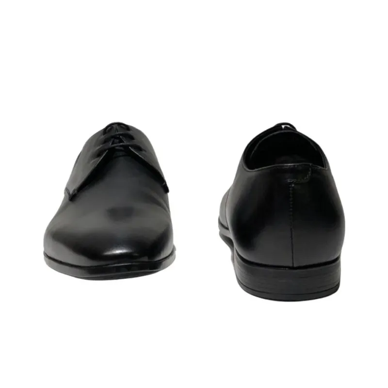 GIORGIO ARMANI Dress Shoes Men Low Top Black-3