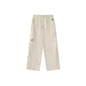 FILA FUSION Knitted Sports Pants Women's Beanstalk Gray