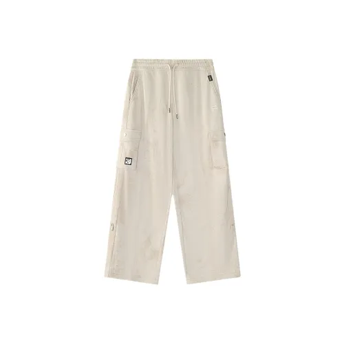 FILA FUSION Knitted Sports Pants Women's Beanstalk Gray