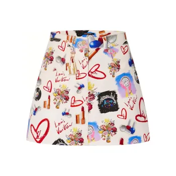 LOUIS VUITTON FW21 Casual Short Skirts Women's Multicolor