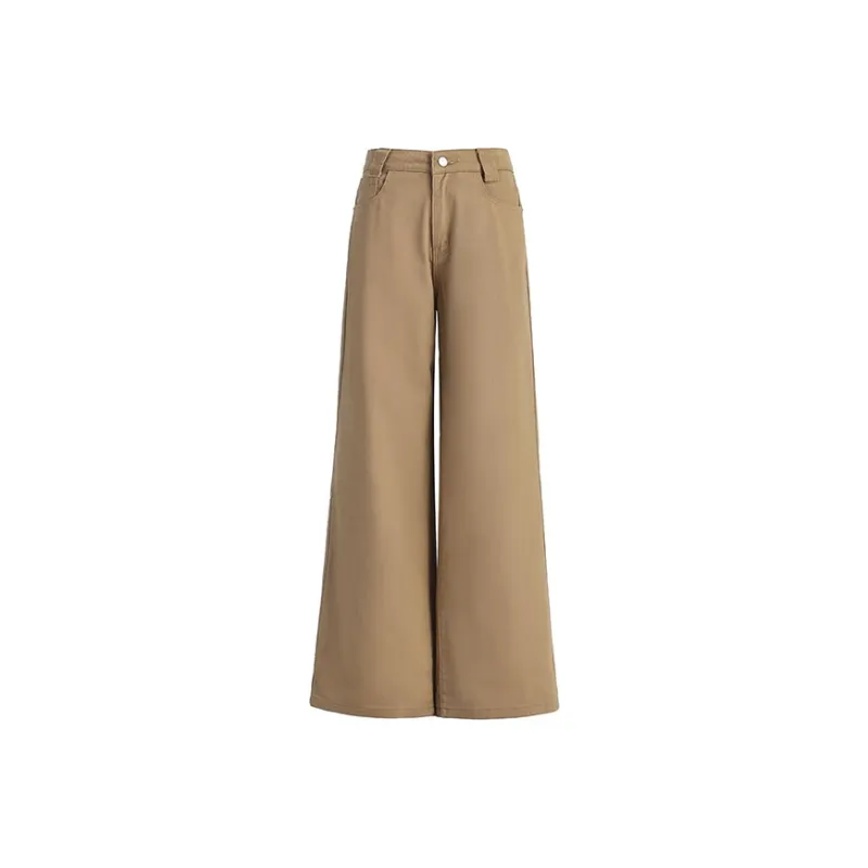 Vine Color Jeans Women's Latte Brown-0