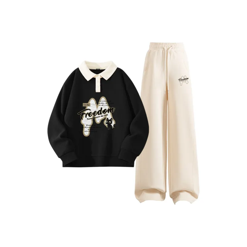 MINISO Sweatshirt Sets Women's-0