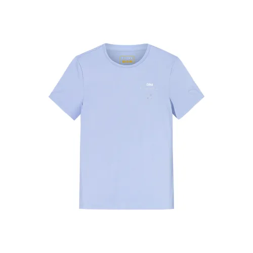 Anta Variety Training Collection T Shirt Women's Twilight Ice Blue