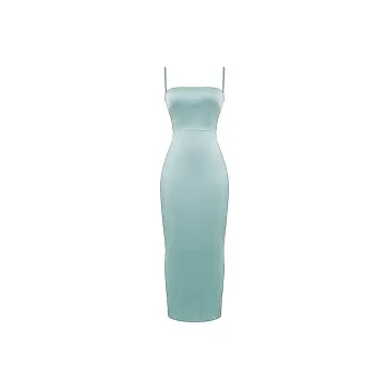 HOUSE OF CB COSTANZA Slip Dresses Women's Light Jade