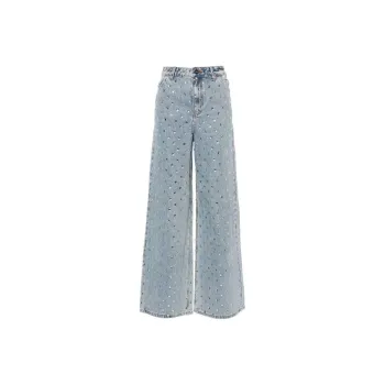 Self portrait High rise Wide leg Jeans