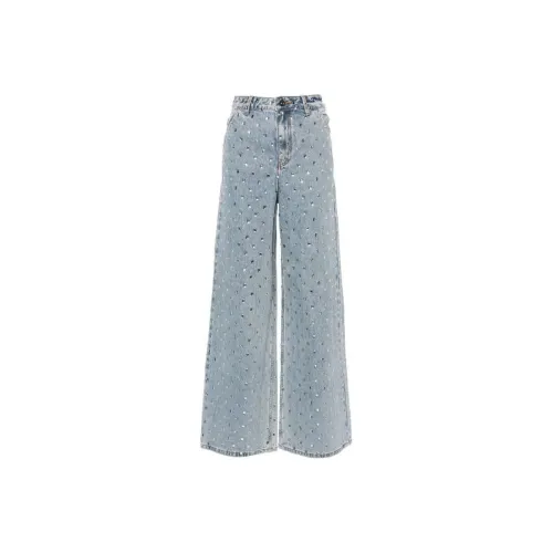 Self portrait High rise Wide leg Jeans