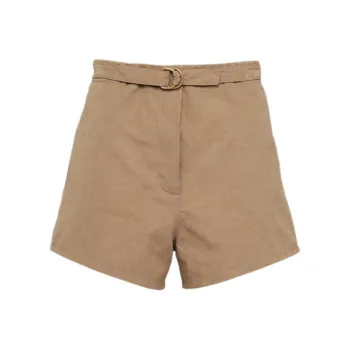 PRADA Elasticated Waistband Belted Shorts